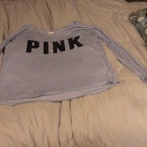 Victoria’s Secret blue long sleeve shirt - small